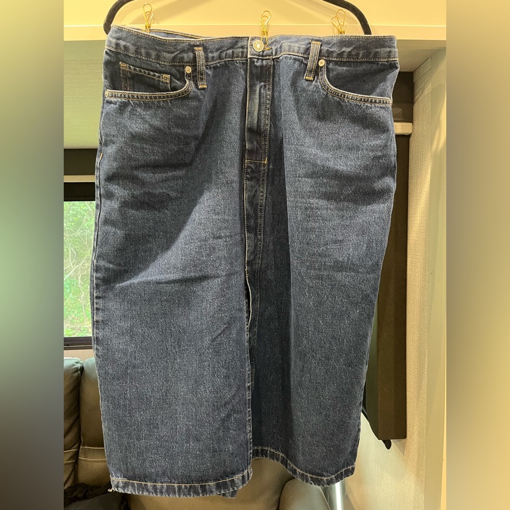 Mango Denim Skirt MNG XXL